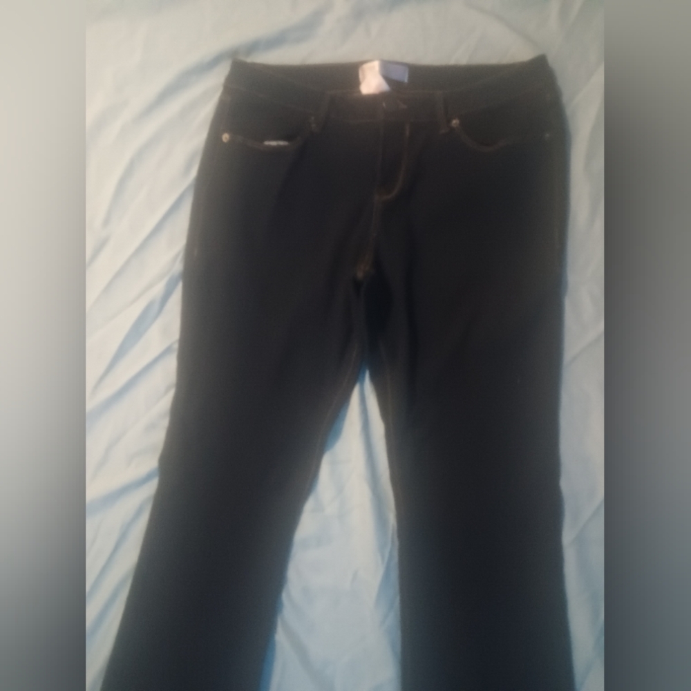 Blue Flared Jeans - Picture 3 of 9